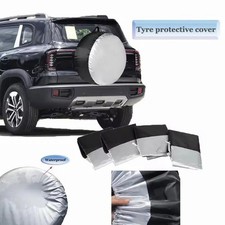 15 Diy Spare Tire Cover Black Trailer Wheel Tyre Protector Against Sun Rain