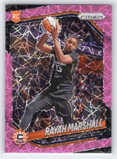 Rayah Marshall - 2025 Prizm WNBA - Pink Velocity #/79 - Rookie - Connecticut Sun