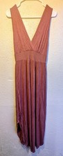 Rolla Coster Women's Sleeveless Bodycon Dress Size M Flowy Maxi Long Dress