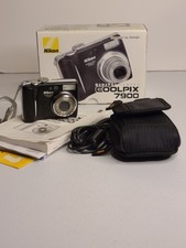 Nikon Coolpix 7900 Digital Camera 7.1MP Silver Spares Or Repairs No Charger