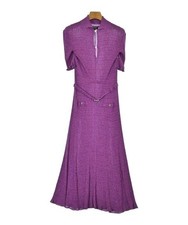 CHANEL Dresses Purple 36(Approx. XS) 2200623754450