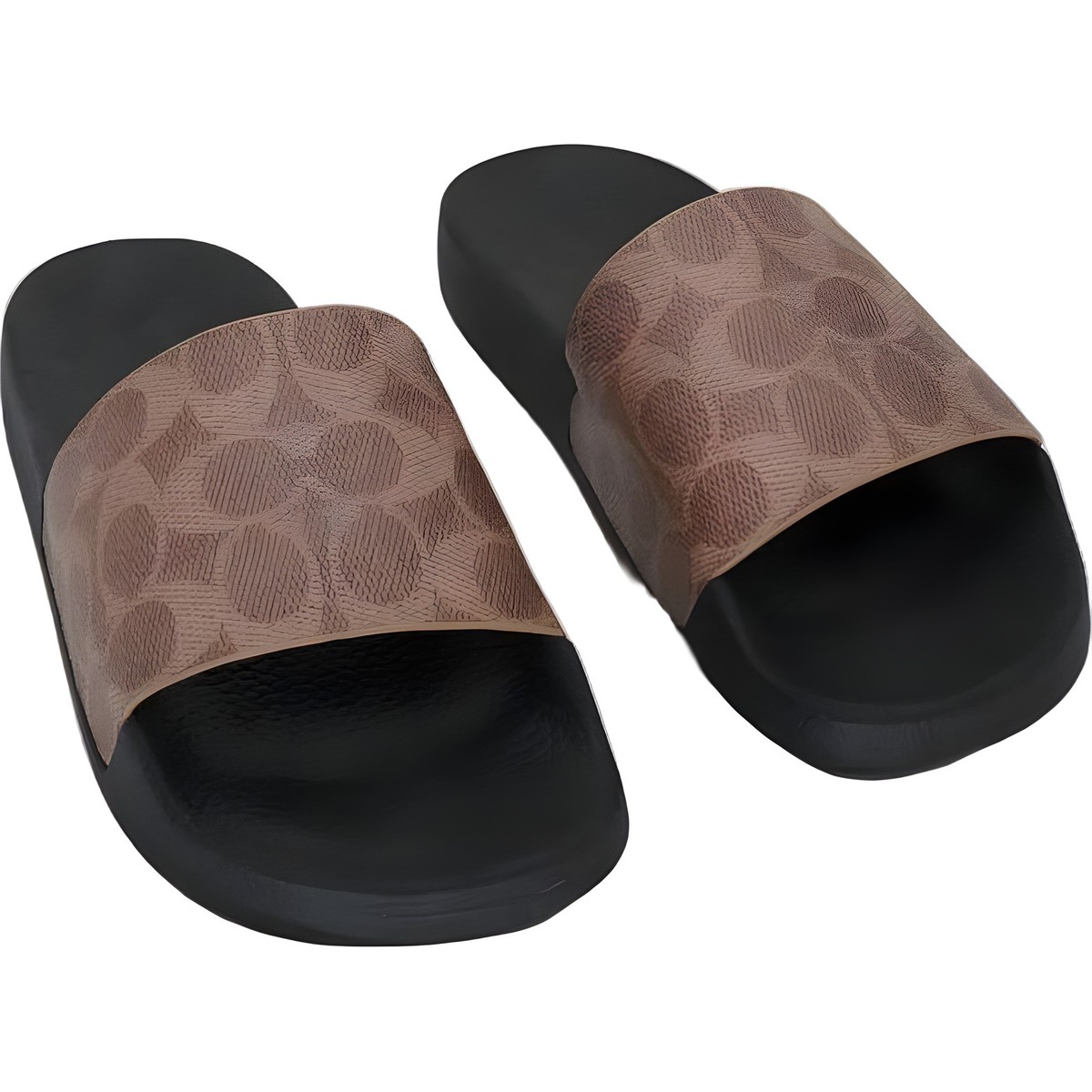 Footbed Udele Sport Slides Shop Coach Udele Sport Slide Black Discount