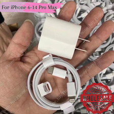 20W USB C Fast Wall Charger PD Power Adapter For iPhone14/13/12/11/XR/XS/X/8 Lot