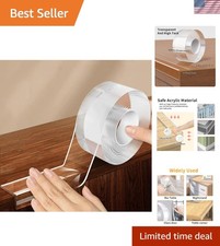 1.57 in x 9.84 FT,Corner Protector Baby,Clear Edge Protector Strip,Sharp Edge...