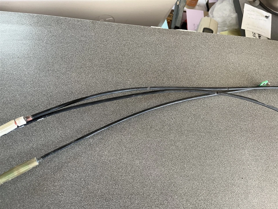 Buick Wildcat LeSabre Electra 1966-1967 controles de calefacción clima OEM 66 67 cables Foto 4 de 4