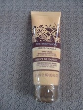 Rare Discontinued The Body Shop Spiced Vanilla Hand Cream 50 ML