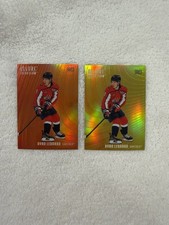 2025/26 Allure Color Flow /ryan Leonard/ Lot Of 2 Hockey Cards ￼￼