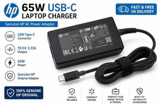 Genuine HP 65W USB-C Laptop Charger Type C AC Power Adapter 19.5V 3.33A original