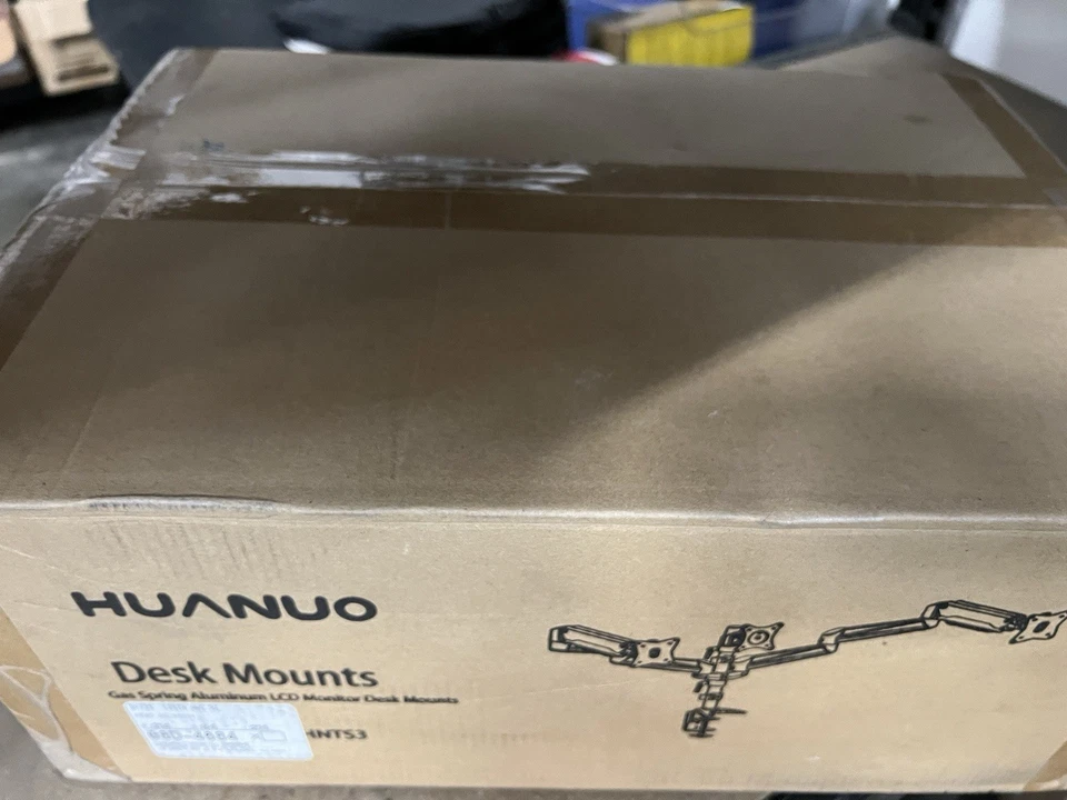 HUANUO MODEL:HNTS3 -DESK MOUNTS (BLACK/WHITE) HN-TS3W-N - Image 4 of 4