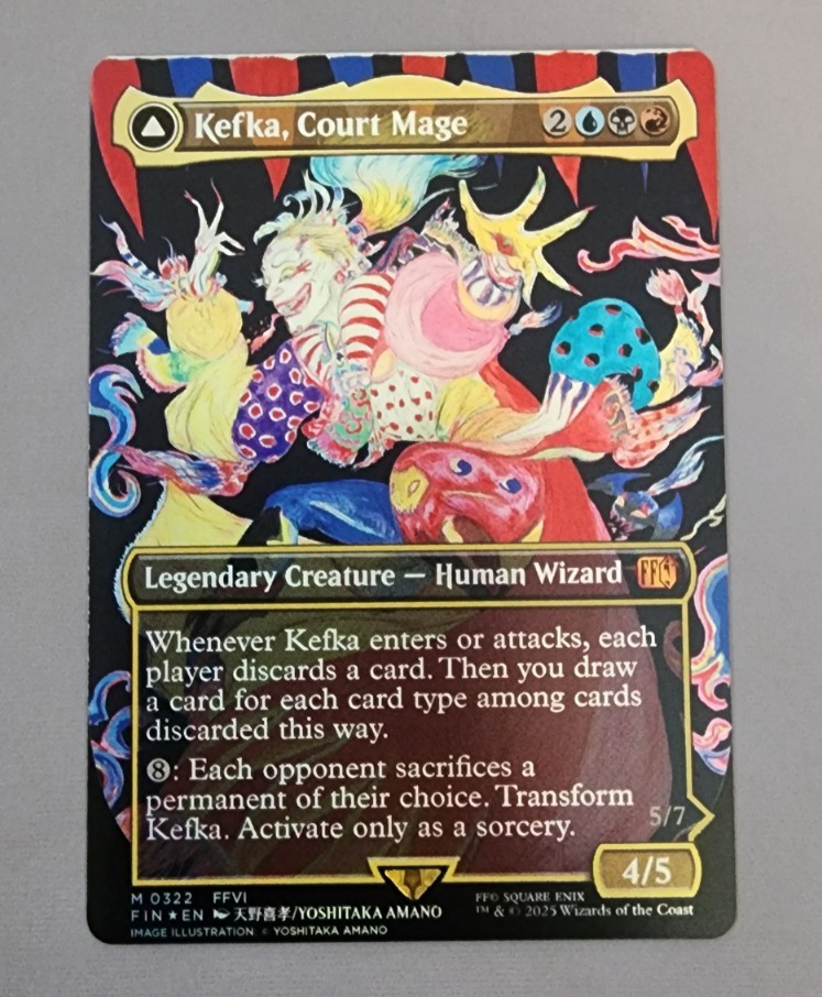 Kefka, Court Mage (0322) (Borderless) Final Fantasy Foil | eBay