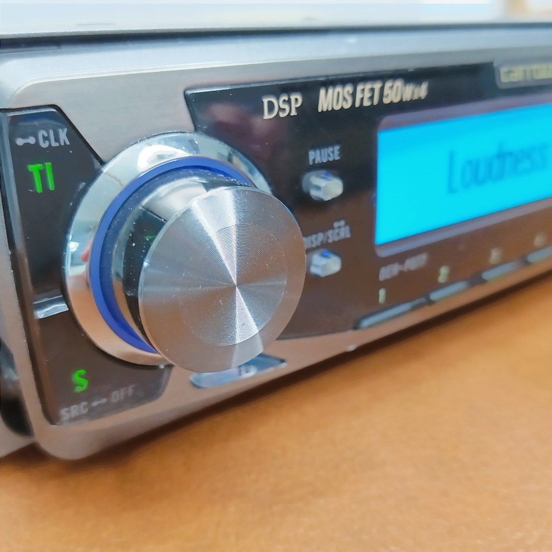 Pioneer Carrozzeria DEH-P077 DSP CD Head Unit 1DIN Used Car