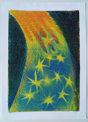 CECILIA GRANARA B1991 SIGNED LTD EDITION OF 20 ''HOW DO THE STARS TOUCH ME'' 2023