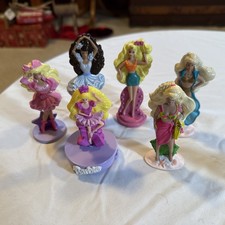 6 Vintage McDonald's Barbies From The 1990s. Made By Mattel.