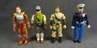 4 1980s GI Joe Gung-Ho Marine Ambush Charbroil Cross Country Action Figure Lot
