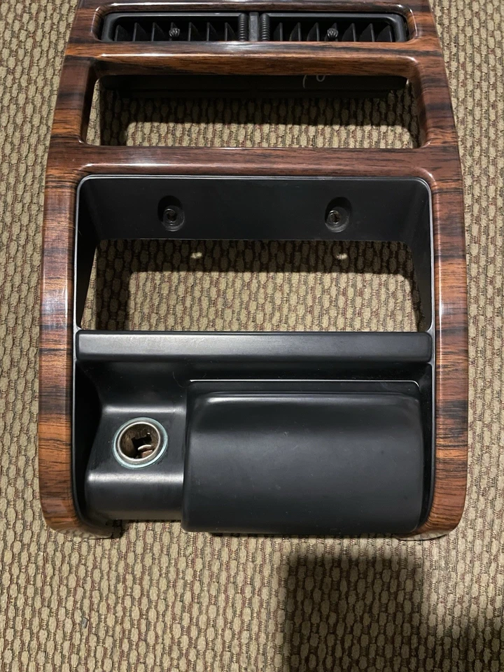 1993-1995 Jeep Grand Cherokee ZJ радио ободок приборной панели отделка крышка древесины OEM - Изображение 3 из 4