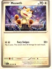 Pokémon Meowth! + FREE extra Rare card!