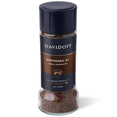 Davidoff Espresso 57 Dark Instant Coffee 100g | 100% Arabica | Rich Flavor
