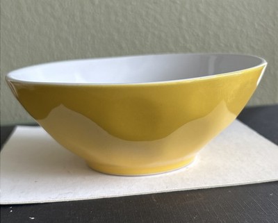 Maxwell & Williams Krinkle Soup Cereal Bowl Yellow