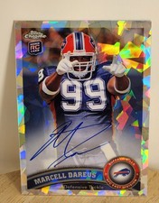 2011 Topps Chrome Marcell Dareus #124 Crystal Atomic Refractor Rookie Auto #/50 