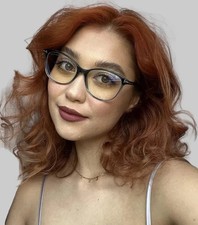 Authentic Tom Ford 54mm 54-16-140 Green Oversized Cat Eye Womens Eyeglasses