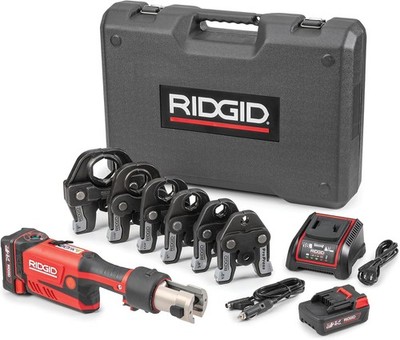 RIDGID 67178 Model RP 351 ProPress Standard Press Tool Kit with Battery, Charger