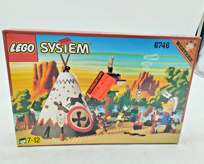 LEGO 6746 Chief's Tepee Western Indians SEALED NEW MISB 6766 6769 6763 6746