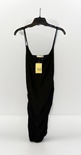 NWT Forever Rose Couture Ruched Body Con Little Black Dress Classic Women’s L