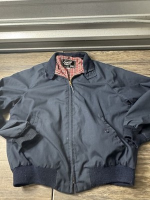 Vintage Blue Angels Jacket Navy Blue Full Zip English Squire 44