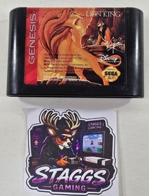 SEGA Genesis Model 2 System [Lion King Bundle], CIB, Tested/Working READ DESC.