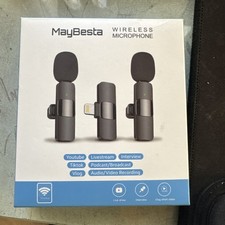 Brand New MAYBESTA Professional Wireless Lavalier Lapel Microphone for iPhone