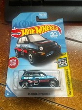 2018 Hot Wheels HW Speed Graphics '85 Honda City Turbo II #190 Black