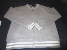 NWT CHAMPION WOMENS ZIP FRONT FLEECE JACKET GRAY SMALL
