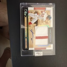 2025 PANINI - THREE AND TWO KRISTIAN CAMPBELL JERSEY AUTOGRAPHS 47/49