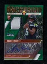 2025 Panini Phoenix Ascension Rookie Jersey Number 22/25 Jalen Milroe Auto 8f7
