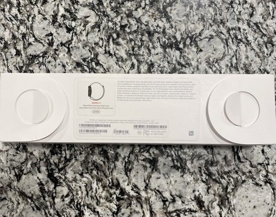   Apple Watch Series 4 Space Black Stainless Steel Case and Loop/Band, 44 mm