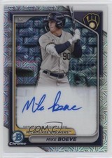 2024 Bowman Chrome Prospect Mega Box Auto Mike Boeve #BMA-MB Auto 0g31