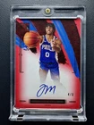 2020-21 Panini Impeccable Tyrese Maxey Rookie RC Autographs Asia Red Auto 4/8