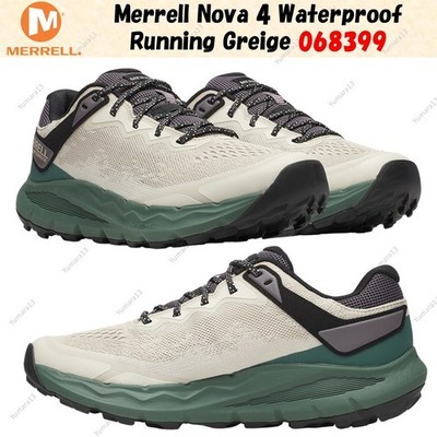 Merrell Nova 4 Waterproof Running Greige 068399 Herren Gr.