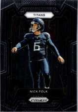 2023 Panini Prizm - Nick Folk #208