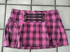 Hot Topic Plaid Pleated Mini Skirt S Schoolgirl Goth Oi Punk Grunge Clueless Y2K