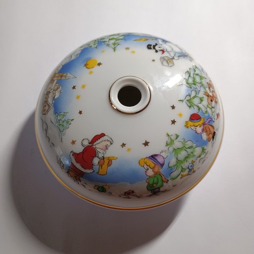 Aromalampe, Duftöl Lampe, Porzellan Freiberger, ohne Docht, Weihnachtsdeko - Bild 4 von 6