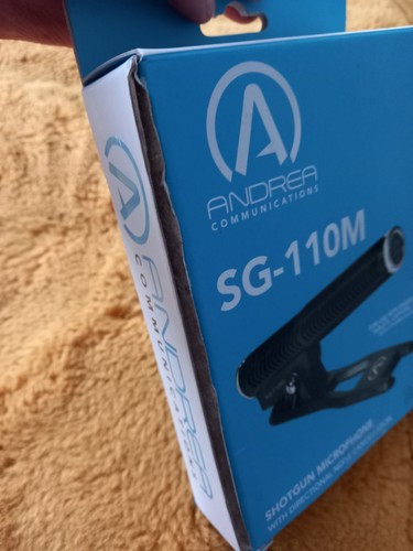Andrea Shotgun Microphone SG-110M - New Damaged Box - 第 3/6 張圖片