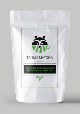 Tanuki Matcha UJI Japanese Organic Certified JAS Premium Ceremonial Green Tea 