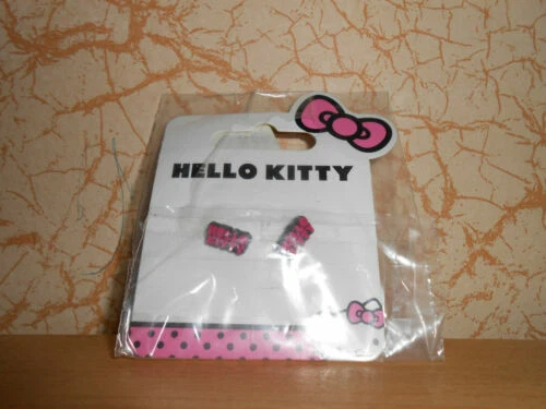 Boucles d'oreilles fantaisie Hello Kitty