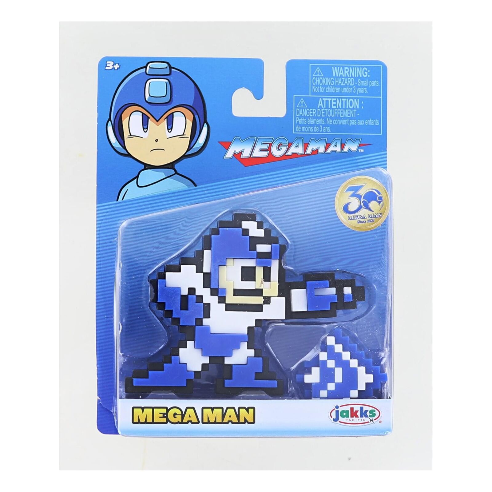 Mega Man 8 Bit Figure | Mega Man w/ Ice Slasher