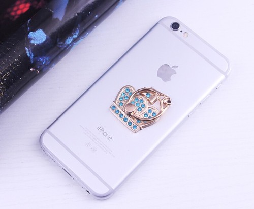 LiliDreamStore 360 Rotating Cell Phone Crystal Crown Ring Stand Holder- Princess - Picture 5 of 16