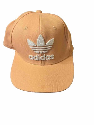 Adidas Logo Cap Suede Pink Adjustable Strap two hit Logo OSFW