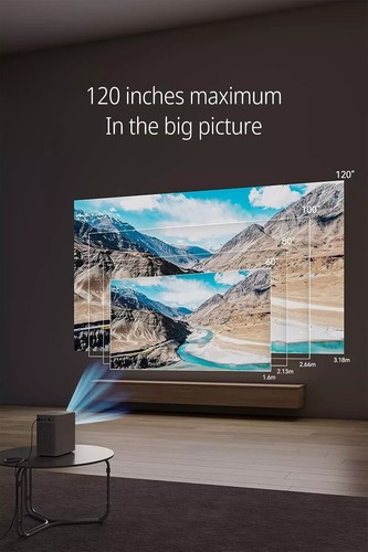 Emotn N1 Mini Projector Netflix Licensed Native 1080p FHD, Dolby Audio, 120-inch - Picture 2 of 10