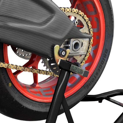 Motorrad Montageständer Ständer Vorderrad Hinterrad universal schwarz - Bild 5 von 7