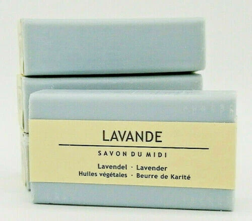 Savon du Midi Seife Lavande mit Lavendelduft mit Karitébutter Naturseife 100g